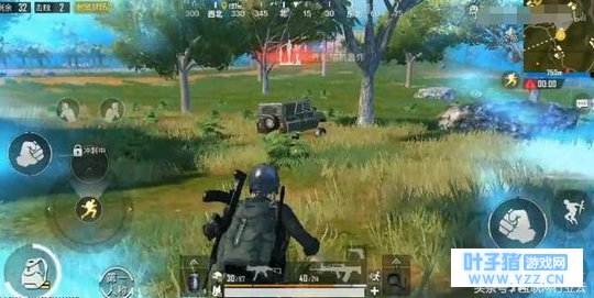 《刺激战场》玩家意外发现防弹车,90发子弹