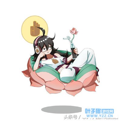 佛系宅女,战场的控场大师《非人学园》晓音