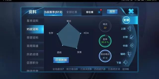 王者荣耀S12新赛季最快王者出炉,仅用5个小