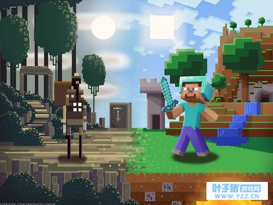 如果按照相似的军队配置,我的世界和迷你世