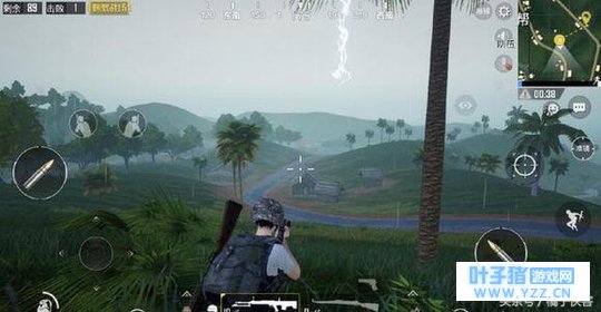 绝地求生刺激战场体验服:雷雨模式百分百触