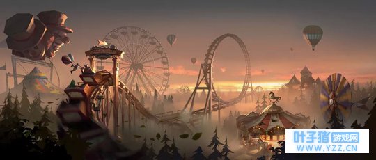 《第五人格》新地图月亮河公园上线,趣味玩