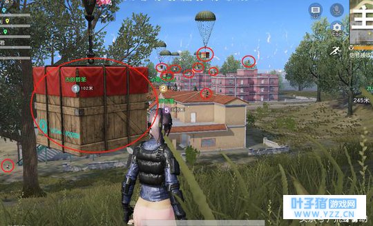荒野行动惊现空投堡垒!铜墙铁壁可挡子弹!