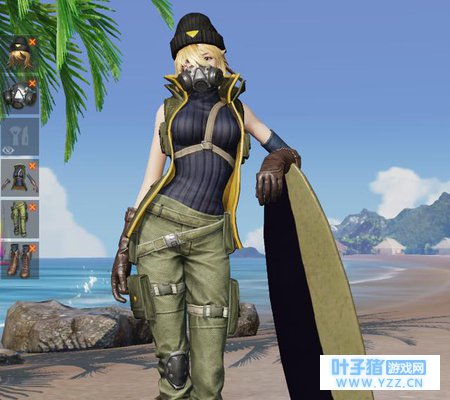 荒野行动:时装百搭!玩家自配“吃鸡”隐身