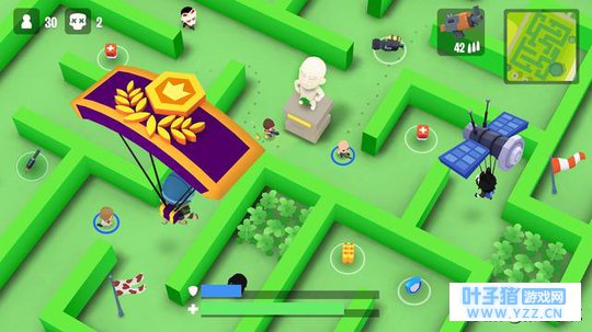 Q版休闲卡通吃鸡手游《Battlelands Royale