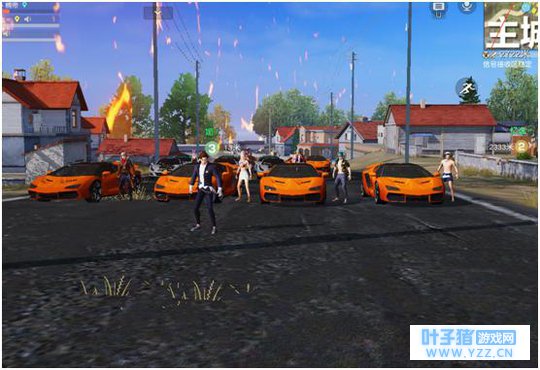 有的玩家竟在《荒野行动》玩起了汽车总动员