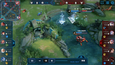 在她面前诸葛大招竟然熄火了,不是貂蝉哦,