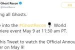 《幽灵行动》新作要来 5月10日公布世界首发