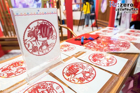 现场真的有在剪的手工剪纸