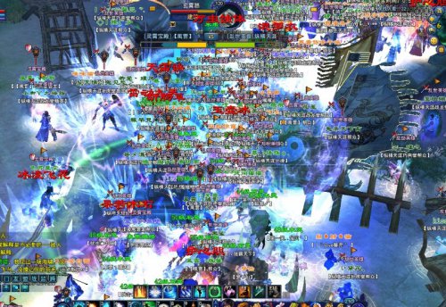 中路各种绝技横飞,战况激烈