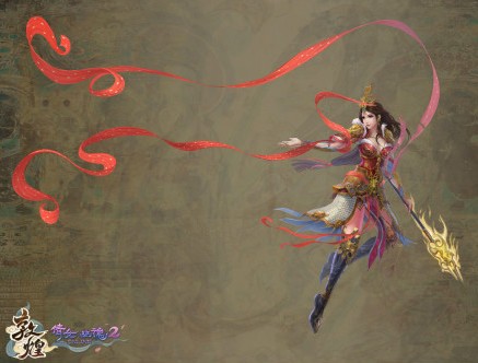 倩女幽魂2《敦煌》角色新原画:女甲士石云馨