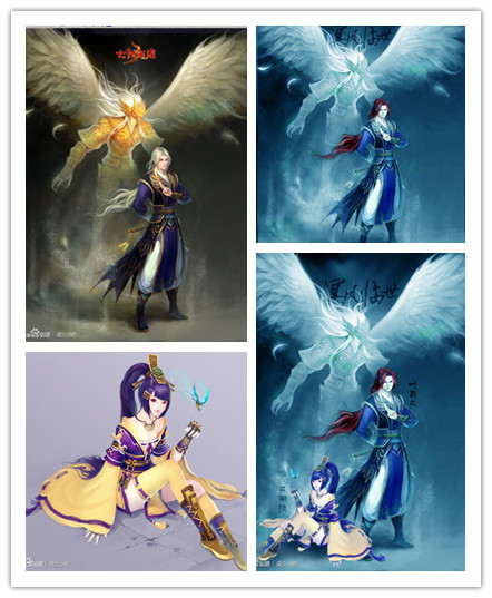 倩女2各种职业换脸PS