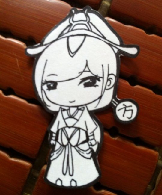 倩女2主角Q版手绘