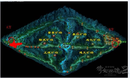 帮战兵营分布