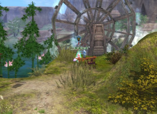 沙漠绿洲领地景观展