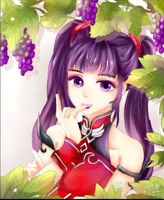 倩女2同人七夕CP插画