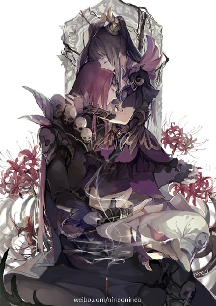 倩女2同人七夕CP插画