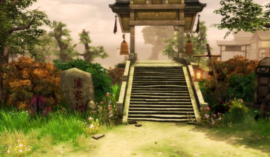 倩女老蒲家村风景