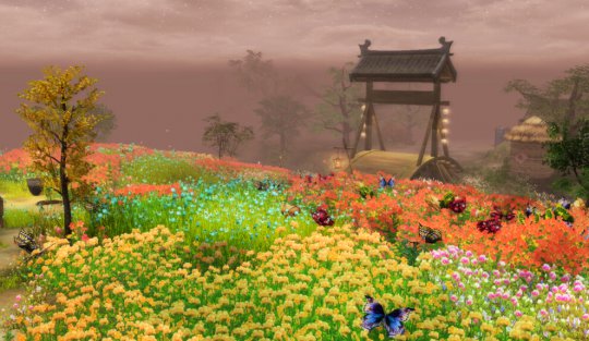 倩女老蒲家村风景