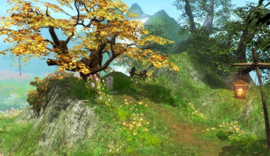 倩女老蒲家村风景