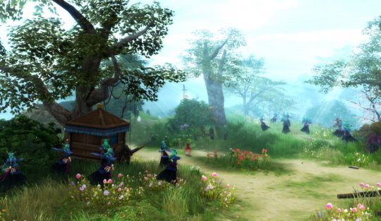 倩女老蒲家村风景