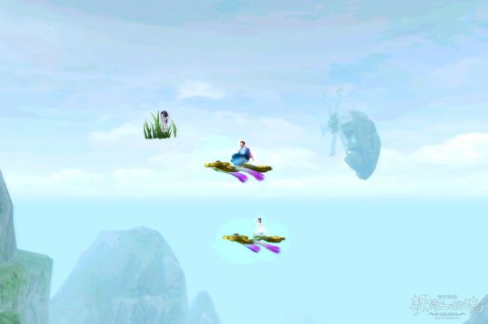 新倩女天空之城美景