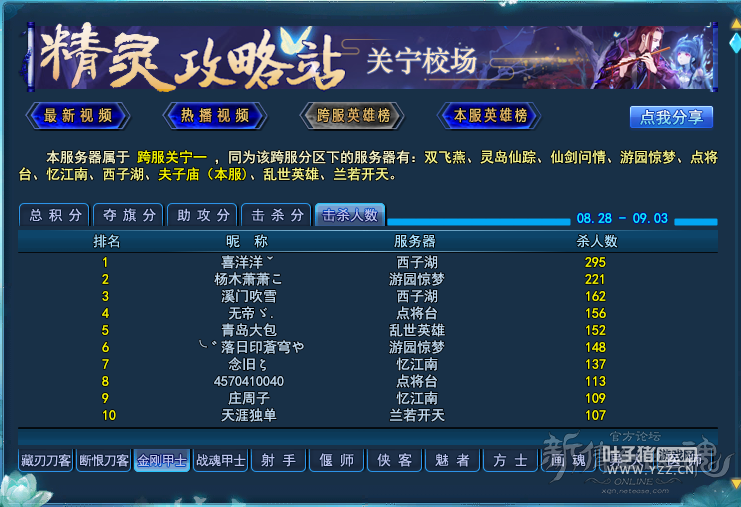 倩女幽魂画魂击杀人数