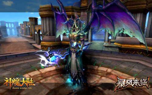 《神魔大陆》实景截图-“圣域遗迹”强悍的BOSS