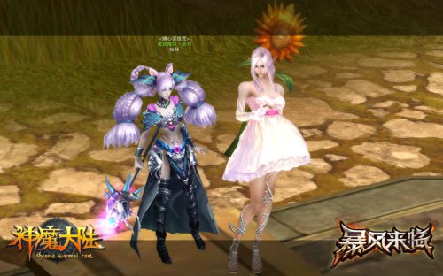 《神魔大陆》实景截图-NPC贴心指导