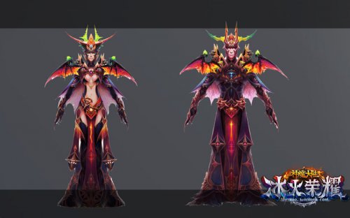 全新职业法师装备原画