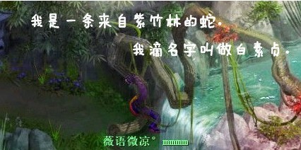 这明明是紫蛇好嘛