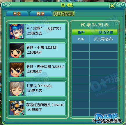 第七届神武之战报名图