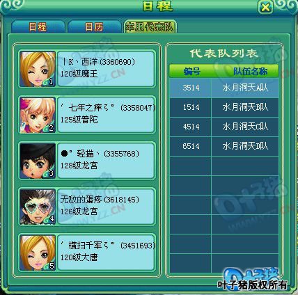 第七届神武之战报名图