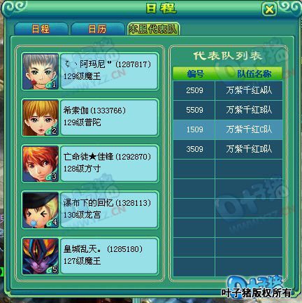 第七届神武之战报名图