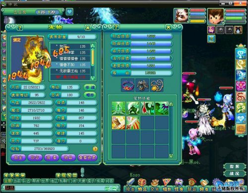 神武满级龙宫宠物展示