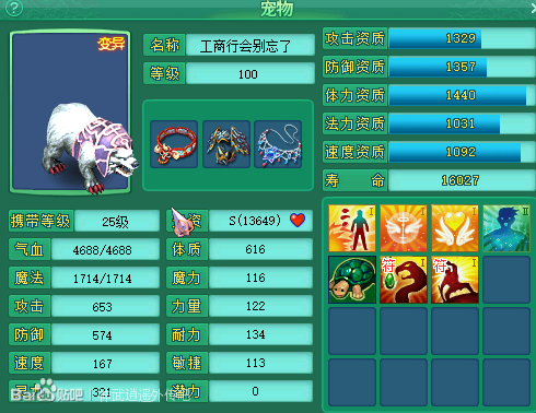 95级气五庄展示