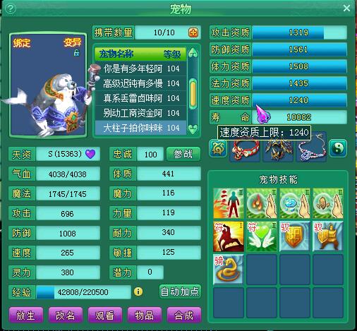 倾国99级魔王展示