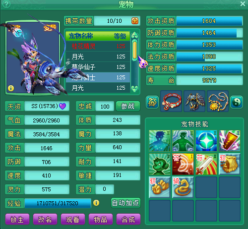 飞升120PT+TC双号展示