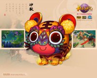 精美壁纸:桃花源记精原画美壁齐共赏