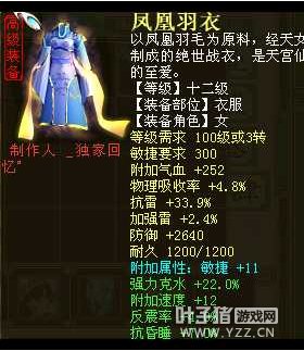 速度12敏11敏衣服