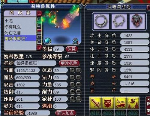 召唤兽套装