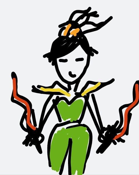 手绘梦幻角色