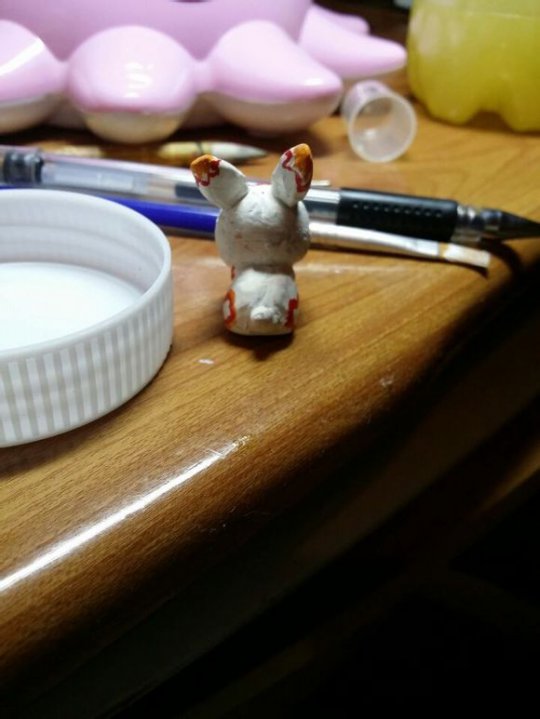 我家来了只可爱月兔