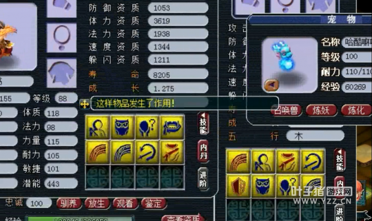 直播打个8技能狂豹