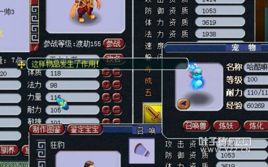 直播打个8技能狂豹