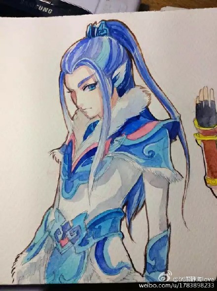 玩家彩绘梦幻角色